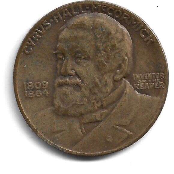 1931 International Harvester Company "Centennial of the Reaper" Medal (b554-23) - Picture 1 of 2